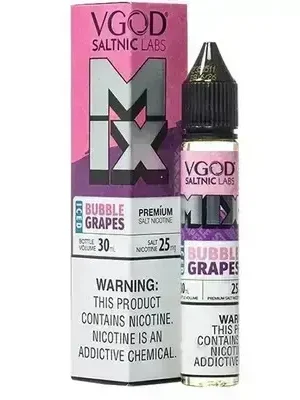 Iced Bubble Grapes Mix VGOD SaltNic 30ml