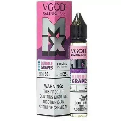 Iced Bubble Grapes Mix VGOD SaltNic 30ml